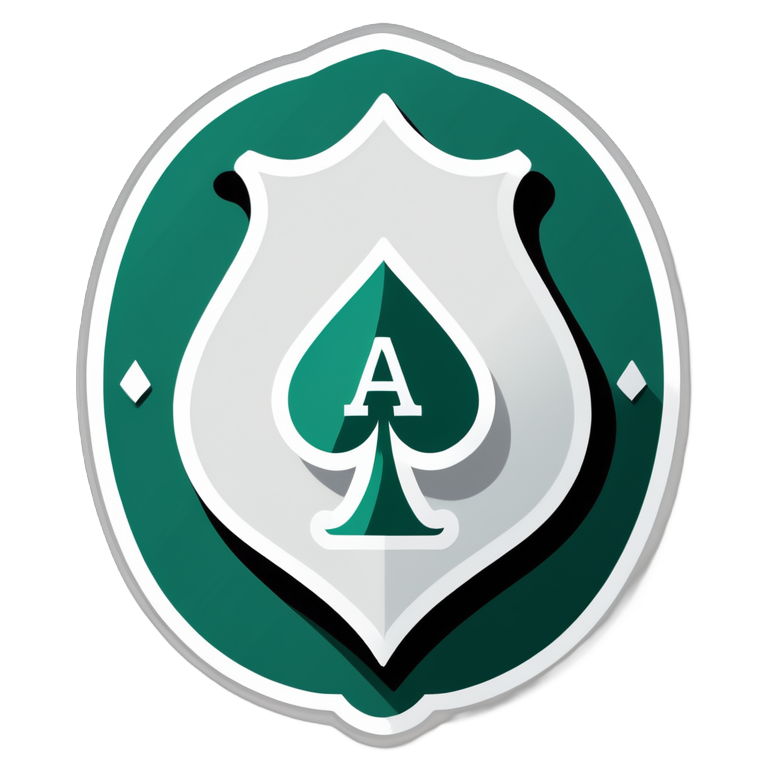 Generate a picture with poker cards worth 2 spades and 2 diamonds and the word “all-in” on it