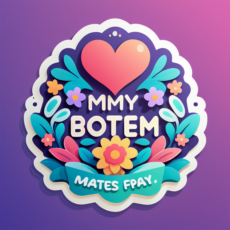  happy mother's day sticker