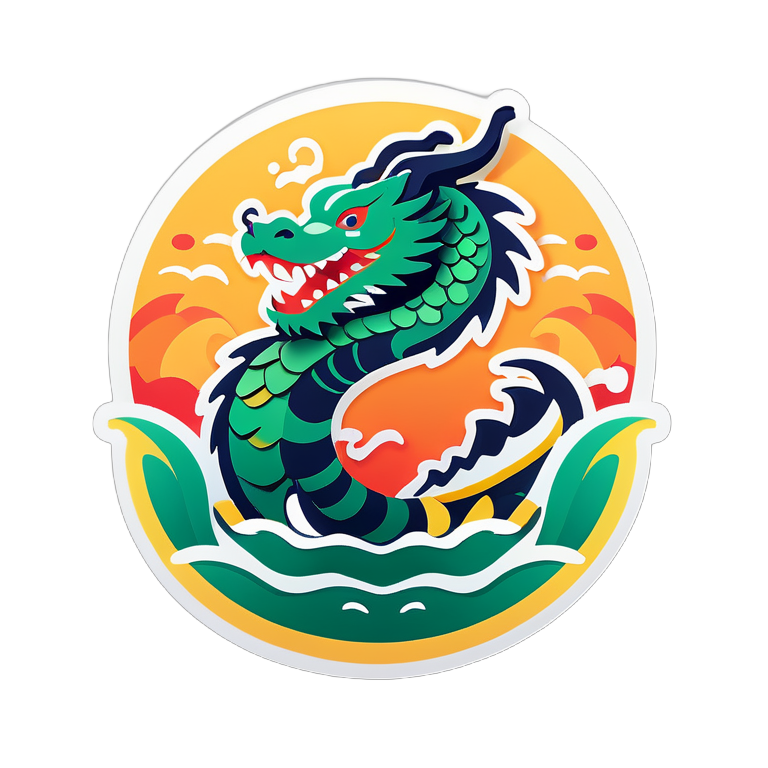 Dragon Boat Festival sticker