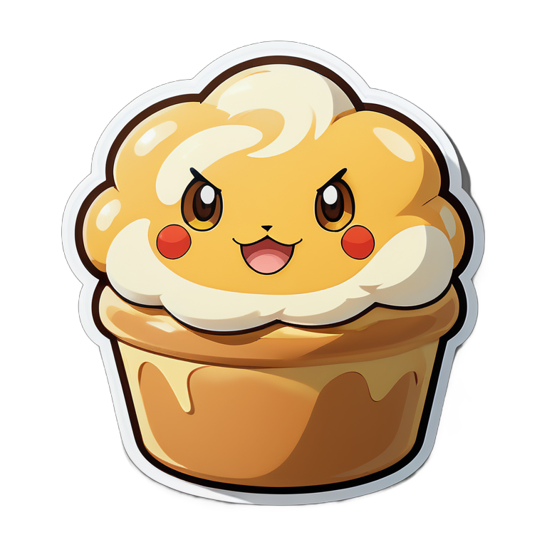 Pokemon bread sticker