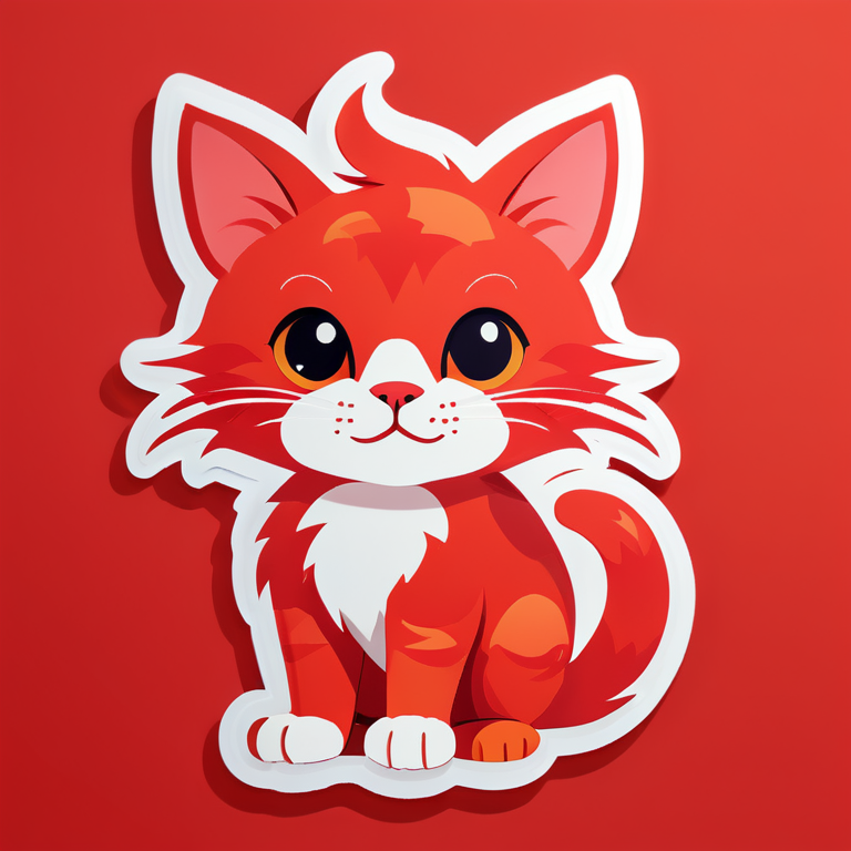 рыжий кот