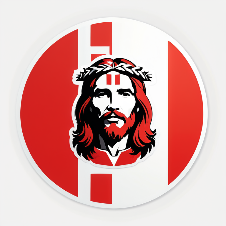 иисус швейцария флаг