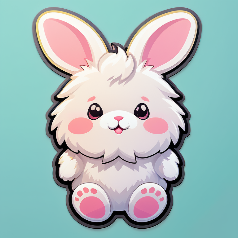 cute, fluffy bunny