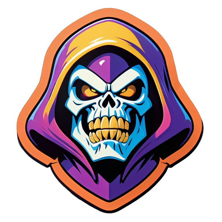 Angry Skeletor from He-Man