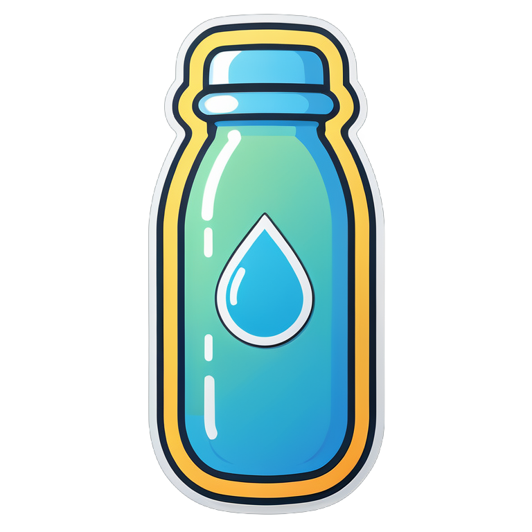 sticker for water bottles
