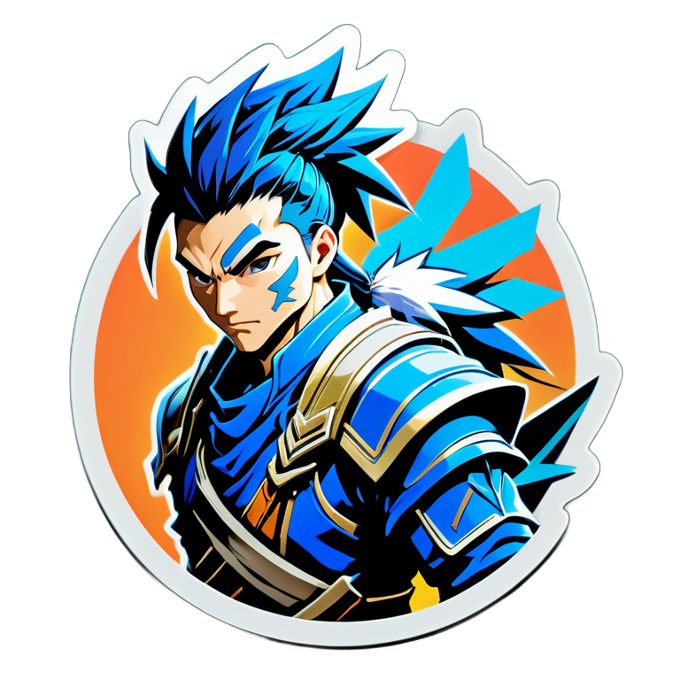 Yasuo from league of legends but after his 0/10 power spike
